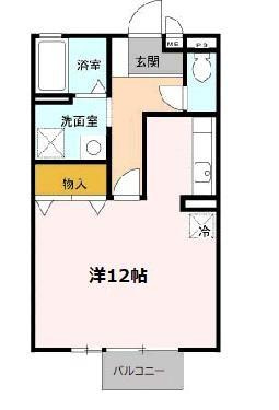 【間取り】 | セジュール藤井　A棟