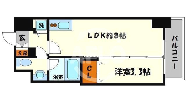 イグレック南本町の間取り|イグレック南本町　ひろびろとした間取り