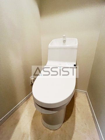 朝日マンション広尾のトイレ