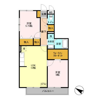 【間取り】 | フォンティーヌ国分寺台