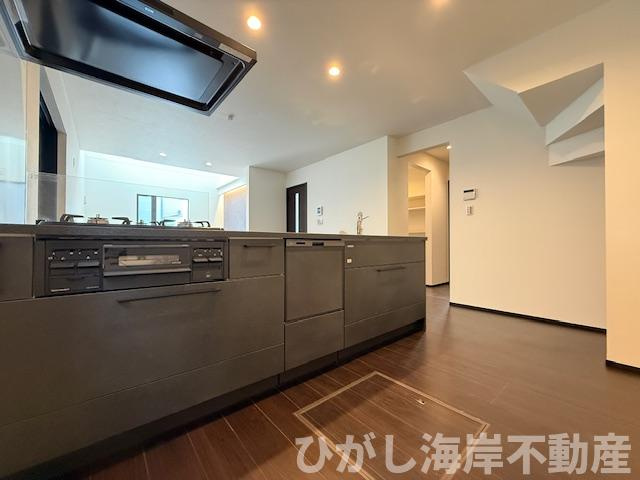 茅ケ崎市松林１丁目　新築戸建　全31区画のキッチン|食洗器付きシステムキッチン