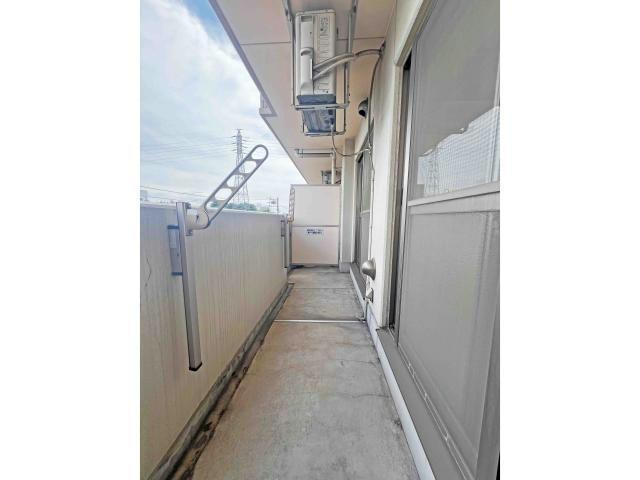 リアライズ稲永駅前のバルコニー|広々としたバルコニーです