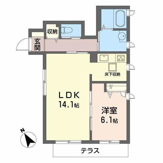 【間取り】 | シャーメゾン黒田