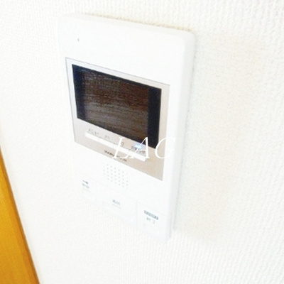 【セキュリティ】 | メゾンドソレイユ | モニター付きインターフォンです。
