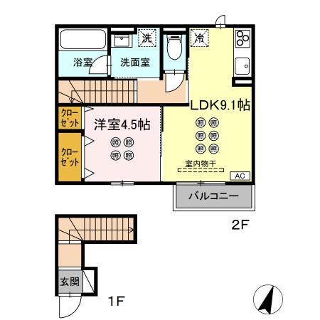 セレニテの間取り