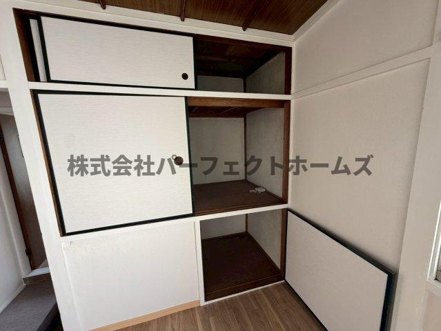 楠根南町テラスハウス　賃貸の収納|大きなスペースがあり、収納には困りません