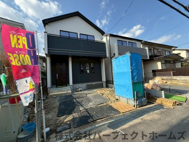 渚栄町新築戸建の前面道路含む現地写真