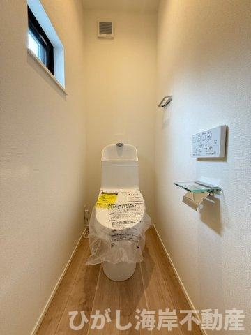 茅ケ崎市松林１丁目　新築戸建　全31区画のトイレ|洗浄機能付きお手洗い