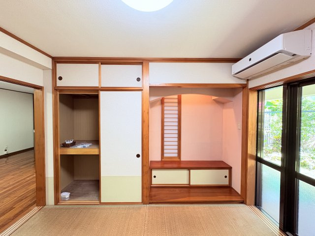 リヴィアンスエーゼットの収納|和室2　収納もありスッキリしますね♪