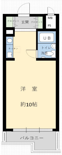 ホーユウコンフォルト芦屋の間取り