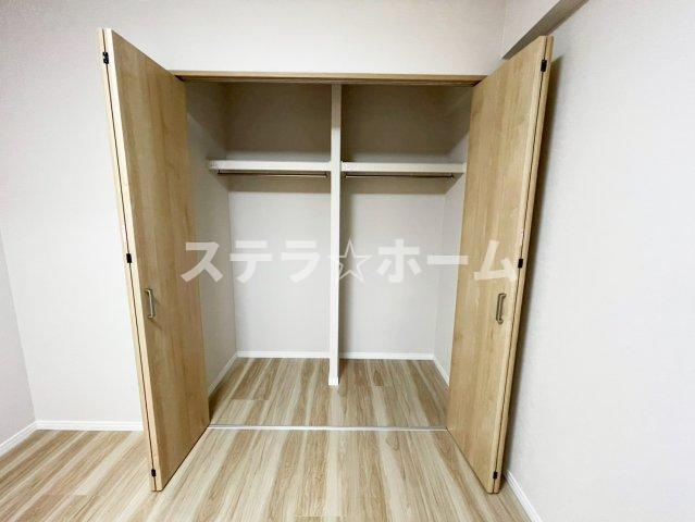 エンゼルハイム千里山第二の収納|大きなスペースがあり、収納には困りません