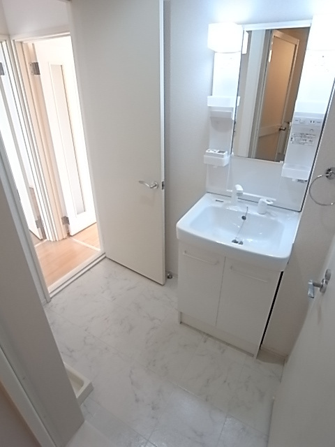 ピサ芦屋の洗面所