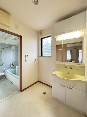 厚木市中荻野戸建の独立洗面台