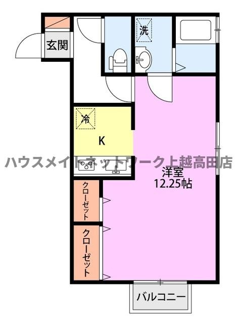 エスペランサの間取り|間取図