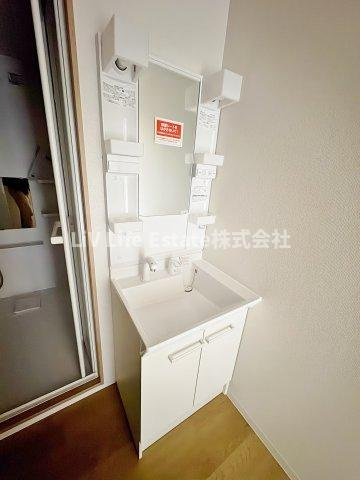 比留間ビルの洗面所