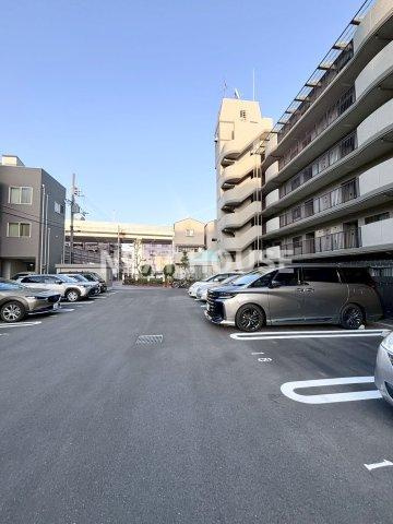 エルベ平野の駐車場