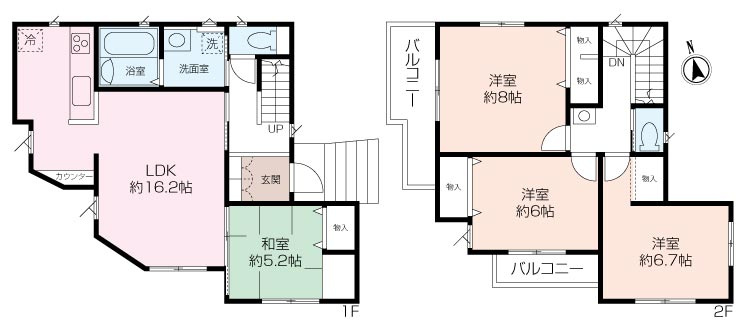 大矢部5丁目 新築分譲住宅 13区画(10号棟) の画像
