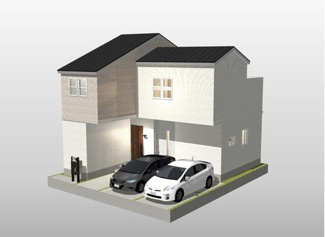 【完成予想図】 | 高野泉町　新築戸建て【2026年12月完成予定】