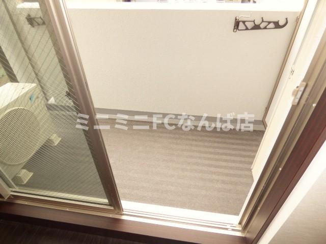 アクティ北浜のバルコニー