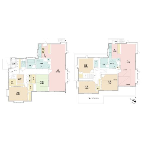 【間取り】 | ◆旭区中沢3丁目　中古戸建◆