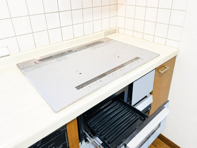 【キッチン】 | ◆旭区中沢3丁目　中古戸建◆ | ◆毎日使うものだからこそ、料理をする人にとって何口あるのかは重要なポイントですね！
