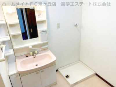 【洗面所】 | PRIME COURT | ※同物件・反転タイプの写真