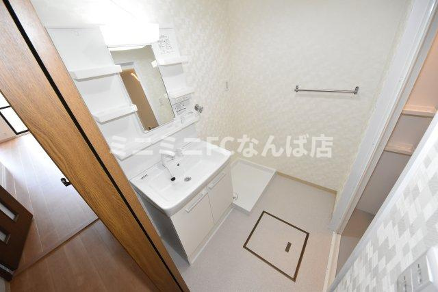 グレイスコート上本町の洗面所