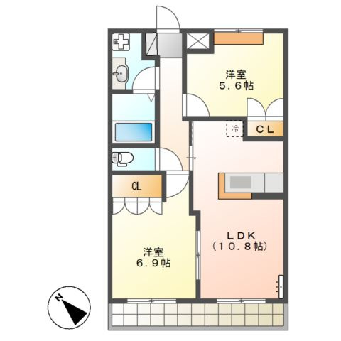 シンフォニーの間取り
