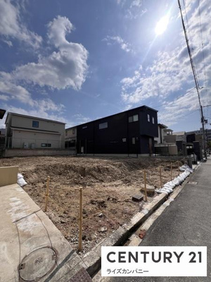 【前面道路含む現地写真】 | 堺市堺区霞ヶ丘町3丁　売土地