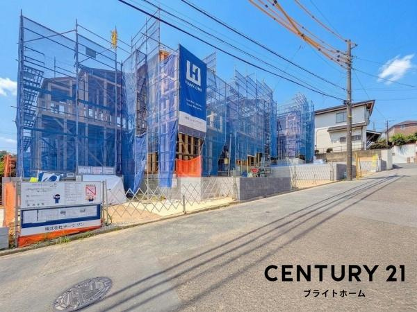 横浜市鶴見区梶山２丁目の新築一戸建の前面道路含む現地写真|車通りが少ない為、小さなお子様にも安心です。
是非一度、現地へ起こしください。