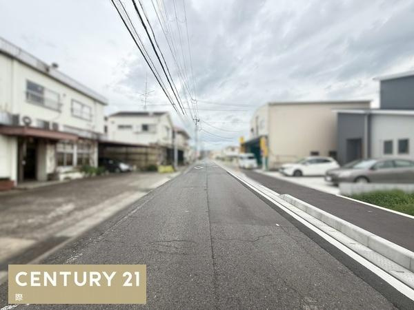 和歌山市木ノ本　土地の前面道路含む現地写真