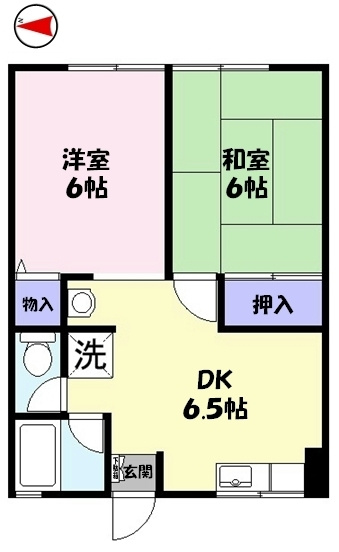 【間取り】 | シーサイド皆生