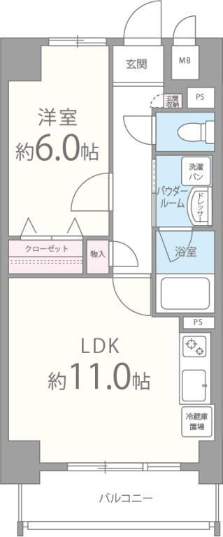 アルシオネの間取り