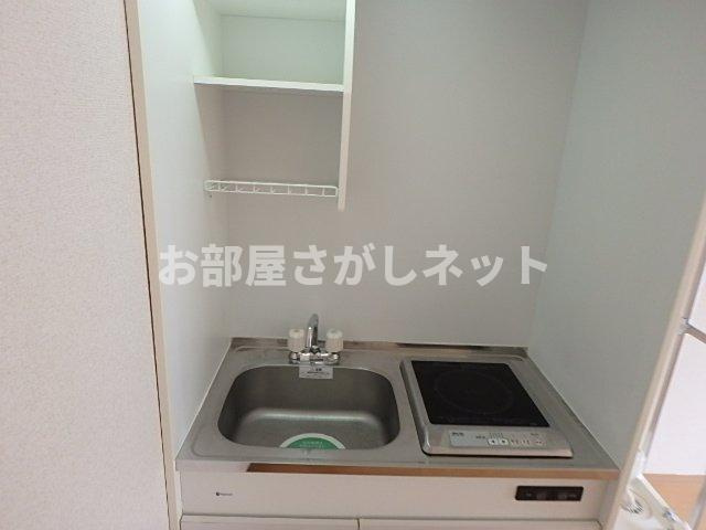 江戸川橋センチュリープラザ２１【おとり物件なし】#学生・社会人にオススメ！初期費用分割払いOK！のキッチン|1口IHコンロ