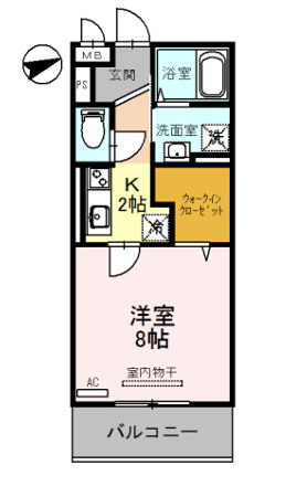 ロータス長町 A棟の間取り