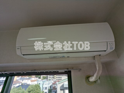 【設備】 | ガーデンヒル寿々木 | 6.3帖エアコン※クリーニング中の写真