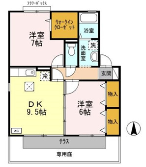 コートラフィーネの間取り