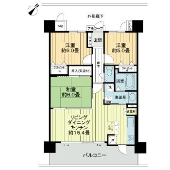 【間取り】 | サーパス医大南