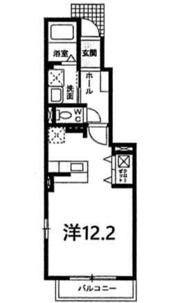カサブランカ・ファイブの間取り