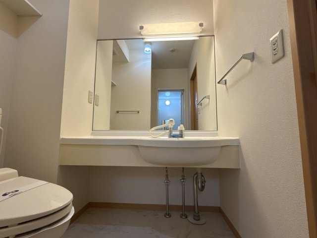 石がけ五番館の洗面所