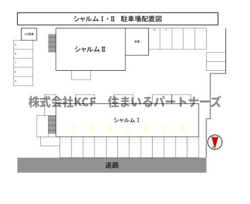 シャルムⅠの区画図