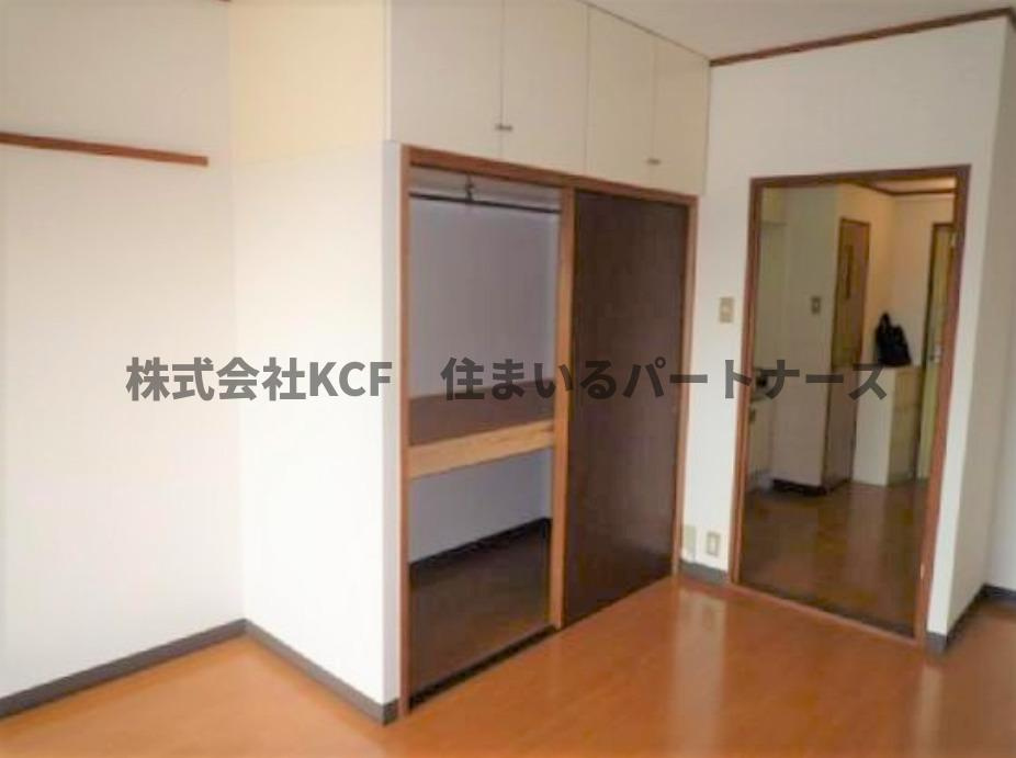 久留米市御井町の賃貸マンションの寝室|個人の部屋や寝室として使える洋室です