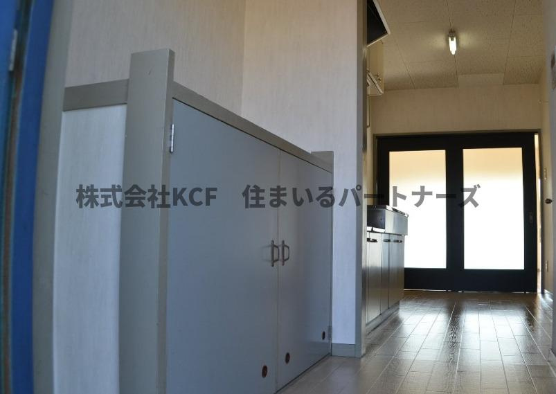 丸善インタービルの玄関|シンプルで使いやすい玄関です