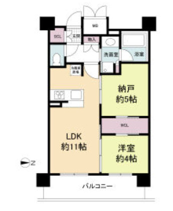 【間取り】 | セレニテ心斎橋グランデ
