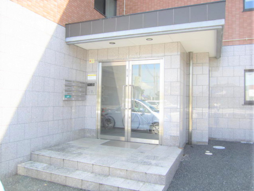 久留米市東合川３丁目の賃貸マンションのエントランス|エントランスです