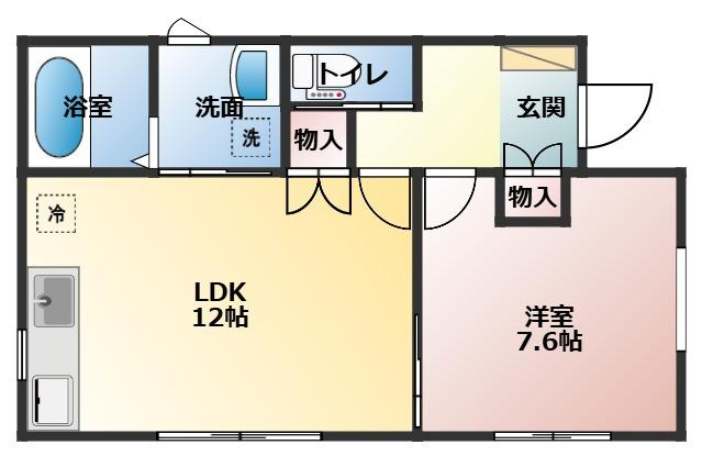 【間取り】 | 東光町戸建借家