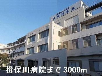 ハックベリーＳ　Ａの周辺|揖保川病院まで3000m