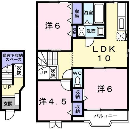シティアークⅡの間取り
