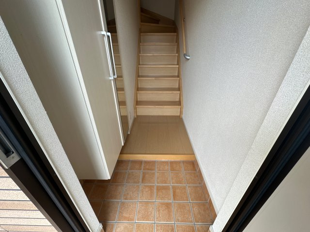 メゾンプラースⅢの玄関