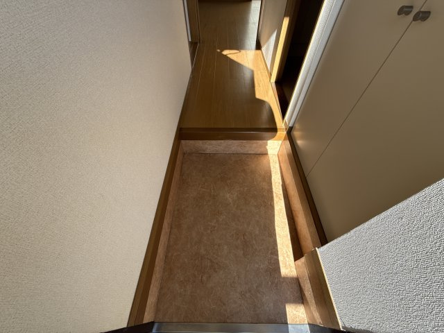 ファミールコーポの玄関